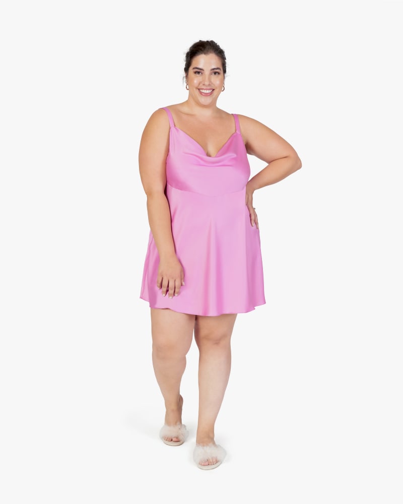 Plus size model wearing Heavenly Chemise by RYA COLLECTION | Dia&Co | dia_product_style_image_id:184653